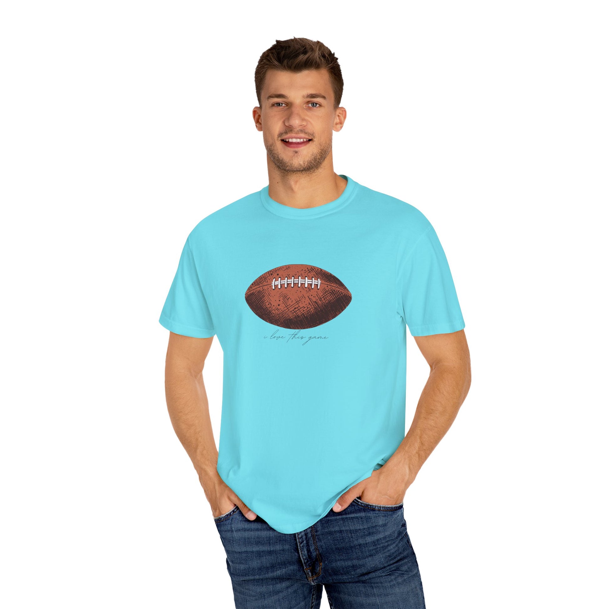 Vintage Football Graphic T-Shirt — Classic Gridiron Tee sport