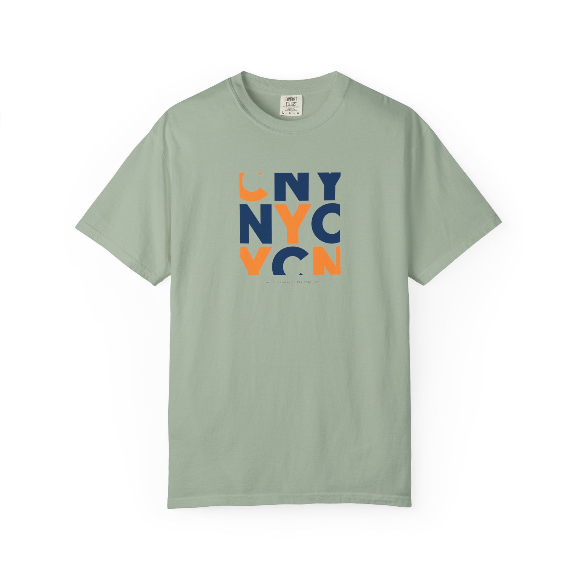 NYC Block Logo T-Shirt — Modern New York City Graphic Tee