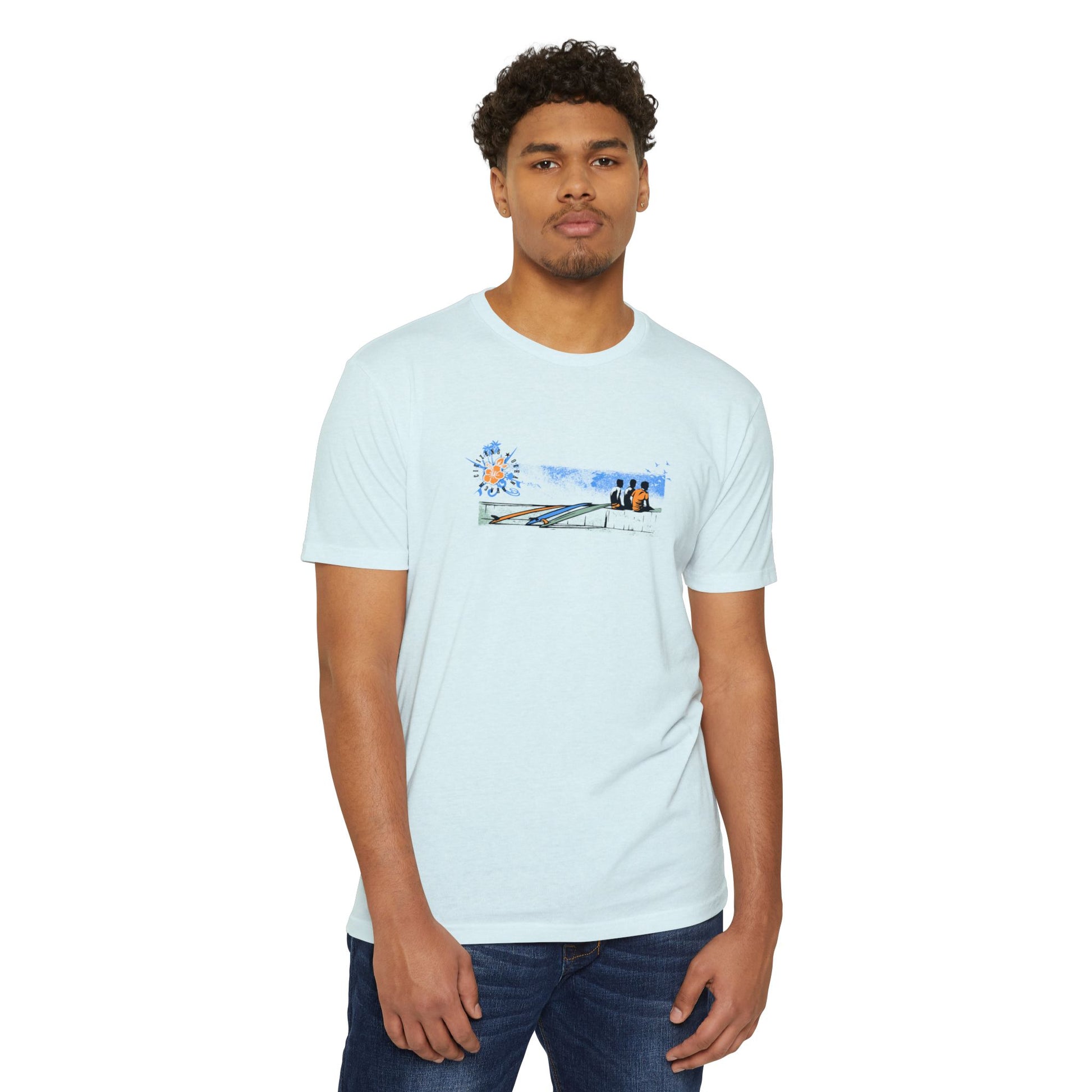 Coastal Surf Graphic T-Shirt – Ocean Lifestyle Design