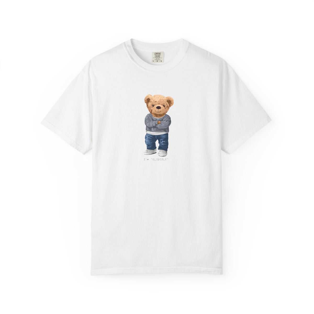 Cute Teddy Bear Graphic T-Shirt