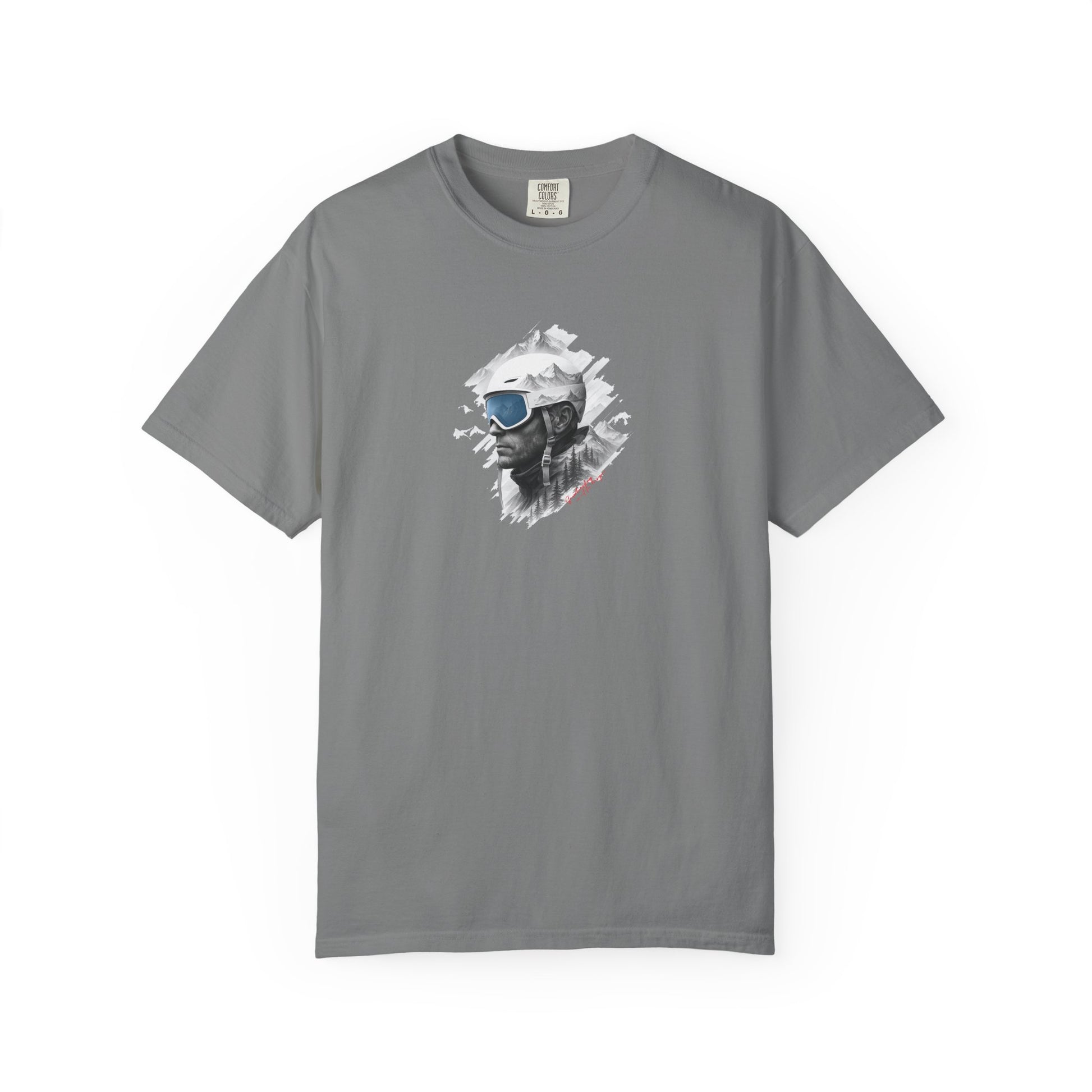 Snowboarder Portrait T-Shirt — Ski & Winter Sports Graphic Tee