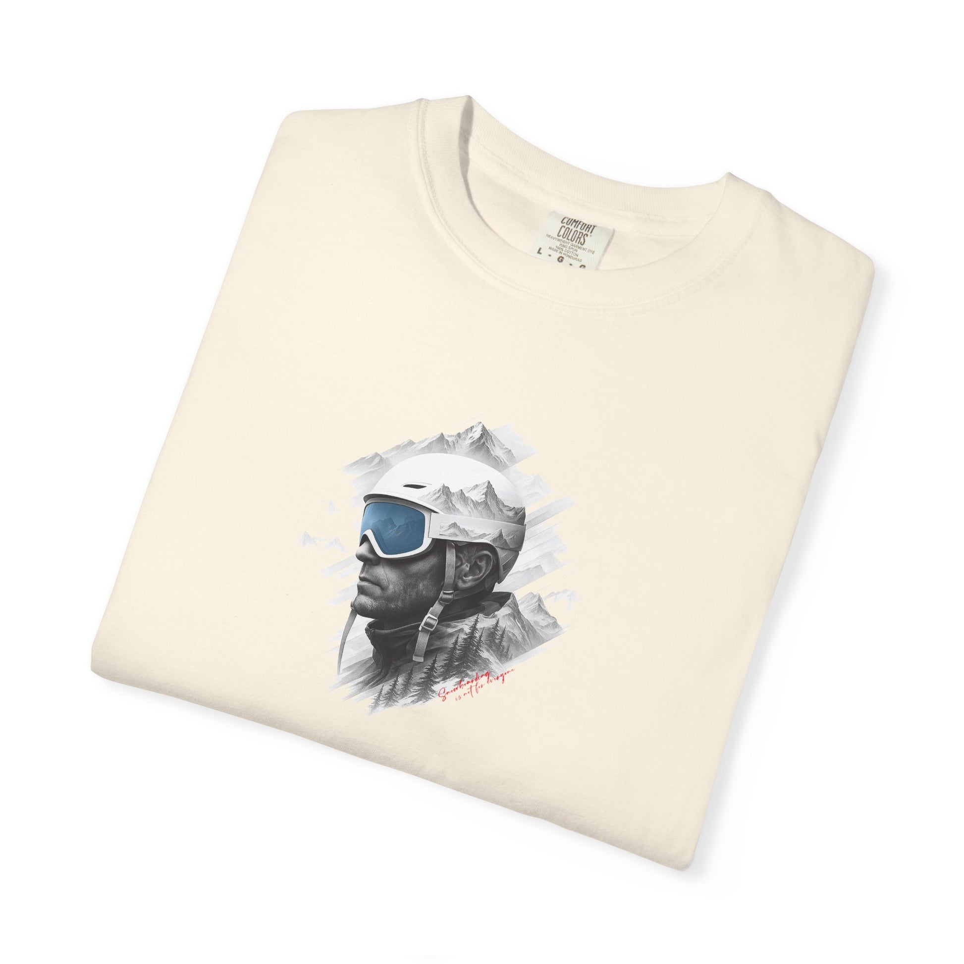 Snowboarder Portrait T-Shirt — Ski & Winter Sports Graphic Tee
