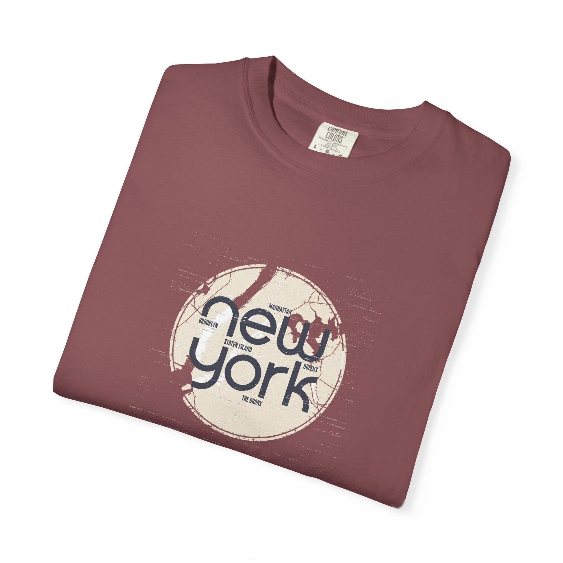 New York Retro Circle T-Shirt — Vintage City Graphic Tee world