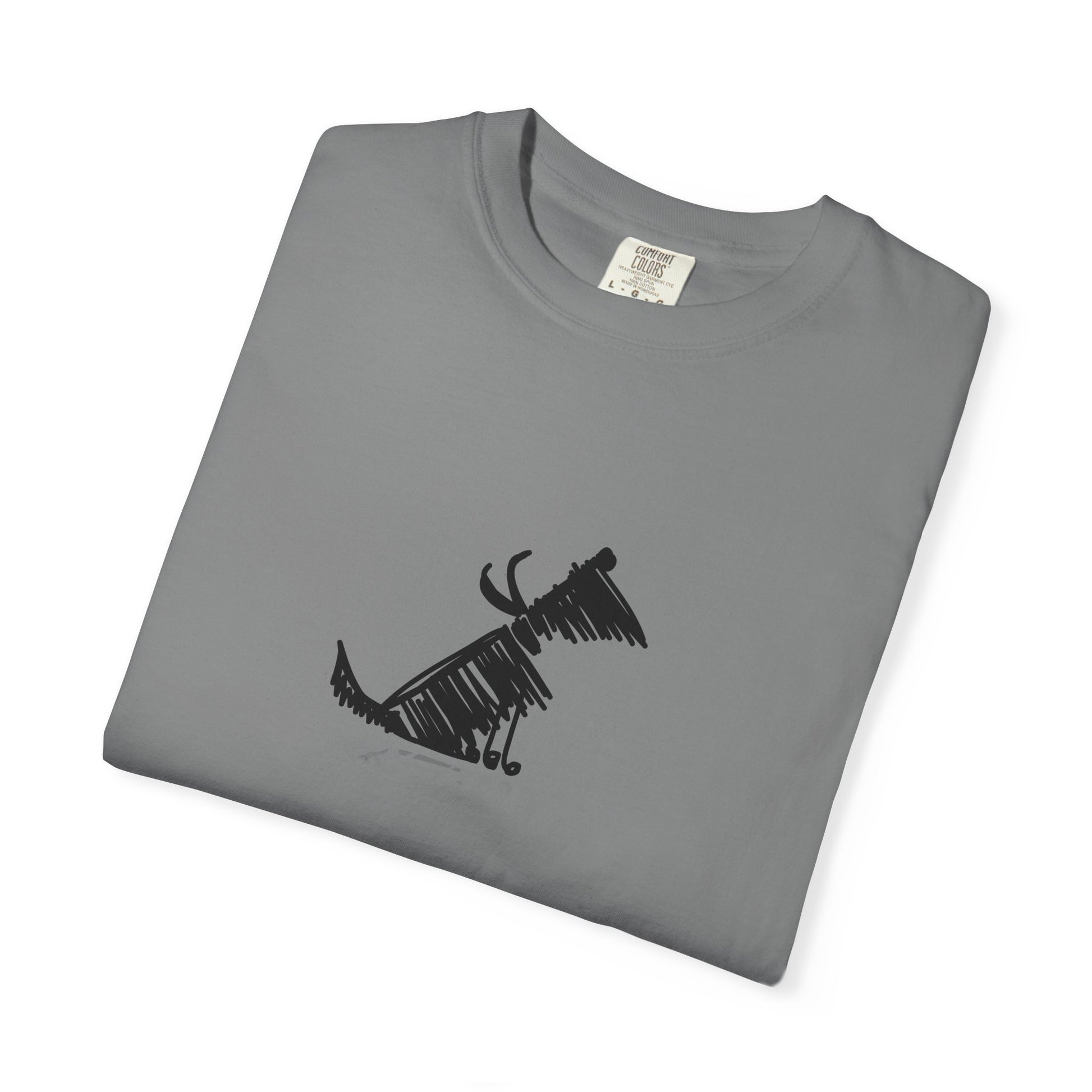 Abstract Dog T-Shirt – Modern Artistic Dog Lover Tee