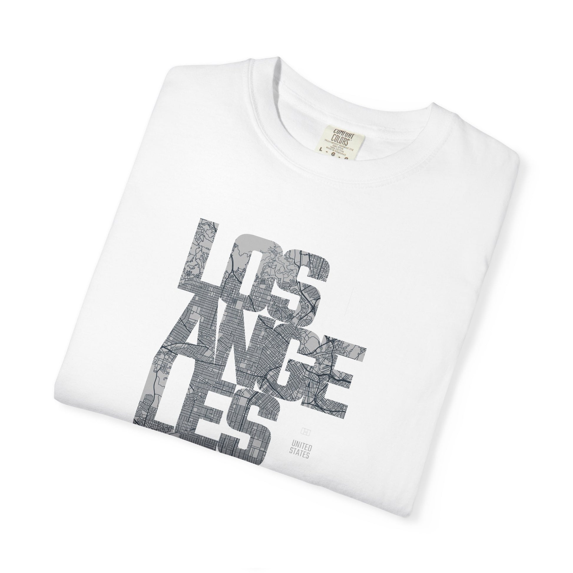 Los Angeles Camouflage Graphic T-Shirt