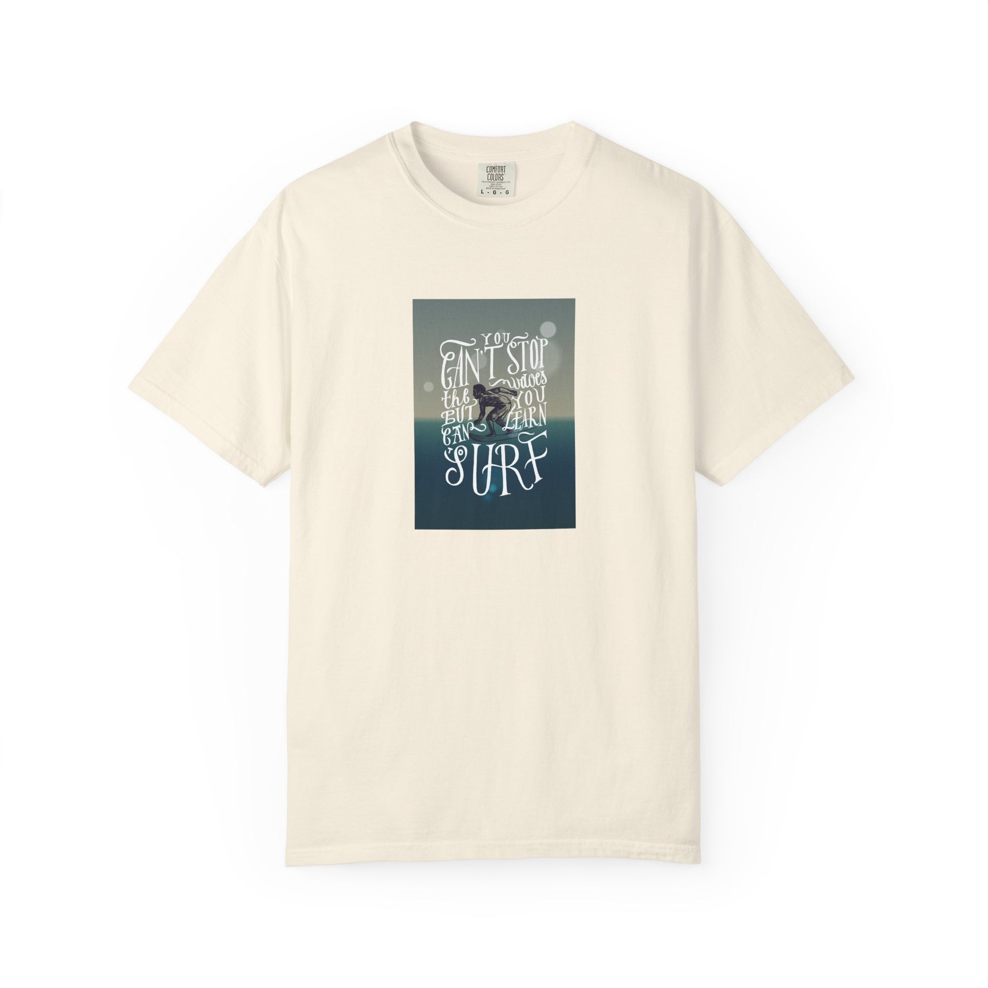 Surf Quote T-Shirt — "Live to Surf" Graphic Tee