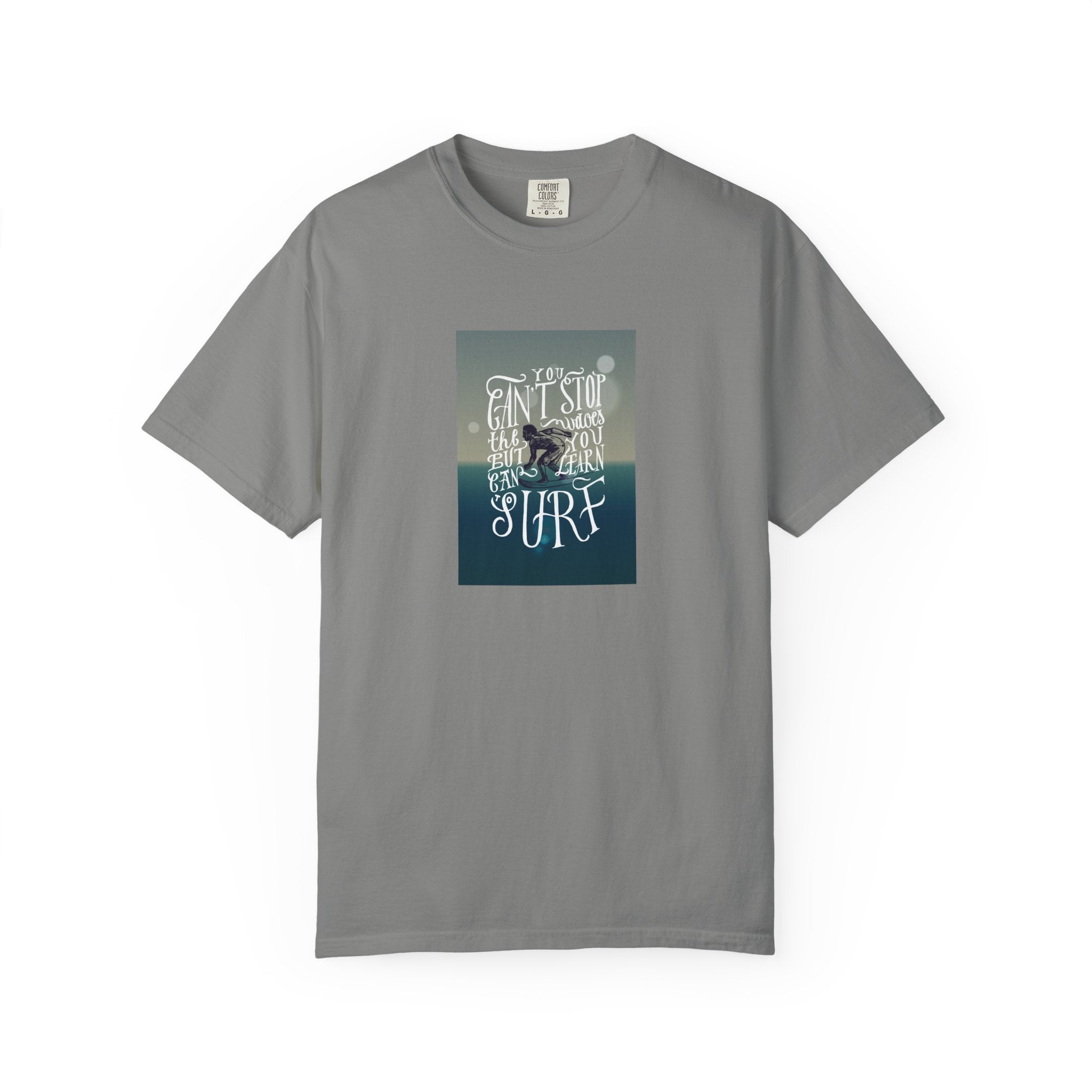 Surf Quote T-Shirt — "Live to Surf" Graphic Tee