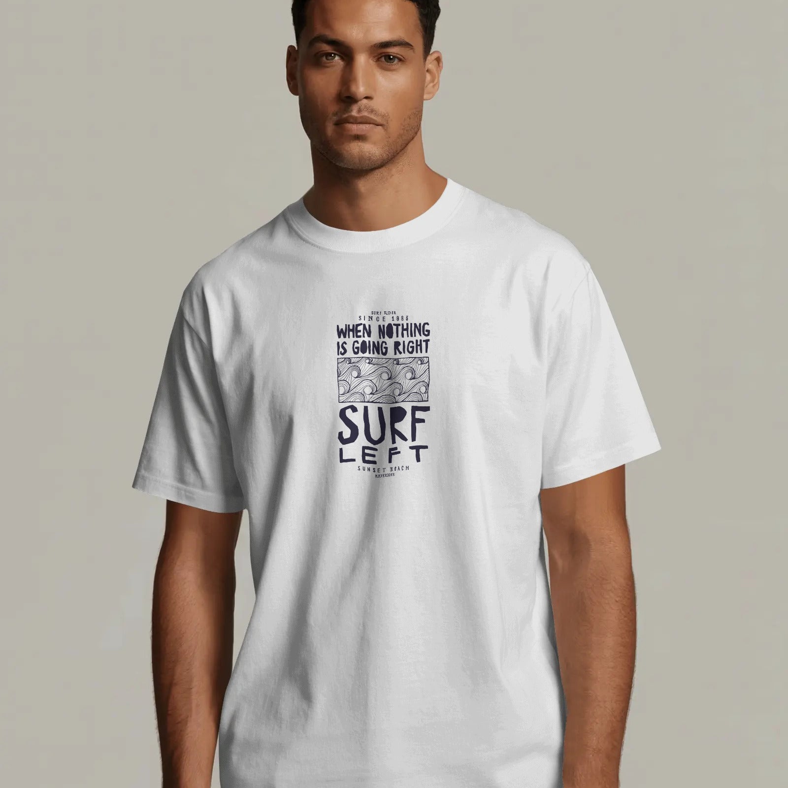 Surf Left Graphic T-Shirt