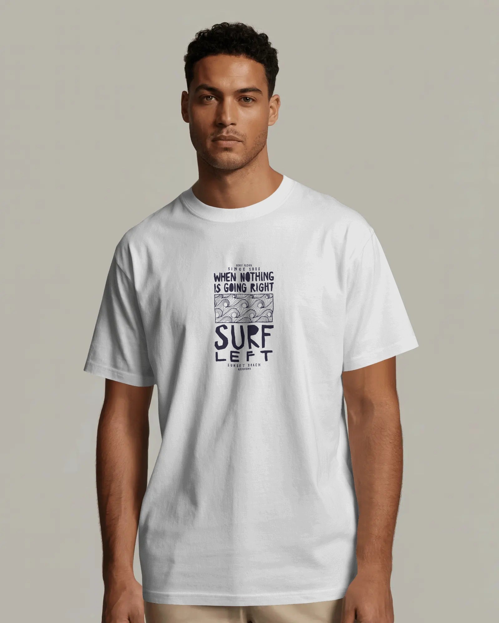 Surf Left Graphic T-Shirt