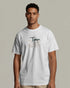 urfer carrying surfboard minimal brushstroke graphic t shirt